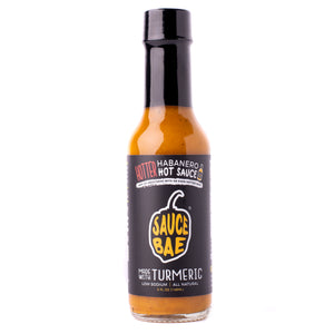 1 pack of Sauce Bae Hotter Habanero Hot Sauce, Made With Turmeric and ghost pepper, Low Sodium and all natural
