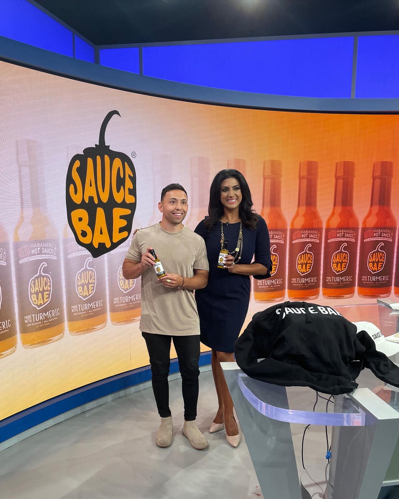Sauce Bae Founder Kevin Carbone's Live Interview on News 12 New Jersey